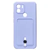 Чехол-накладка - SC304 с картхолдером для "Xiaomi Redmi A1+" (light violet) (217993)
