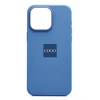 Чехол-накладка ORG Silicone Case SafeMag с анимацией для "Apple iPhone 15 Pro Max" (winter blue)