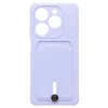 Чехол-накладка - SC304 с картхолдером для "Infinix Smart 8" (light violet) (225763)