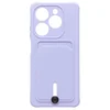 Чехол-накладка - SC304 с картхолдером для "TECNO Spark Go 2024" (light violet) (226222)