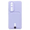 Чехол-накладка - SC304 с картхолдером для "Honor 90" (light violet) (228159)