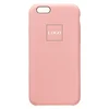Чехол-накладка [ORG] Soft Touch для "Apple iPhone 6/iPhone 6S" (pink)