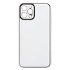 Чехол-накладка - PC084 экокожа для "Apple iPhone 12 Pro" (white) (219653)