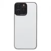 Чехол-накладка - PC084 экокожа для "Apple iPhone 14 Pro Max" (white) (219683)