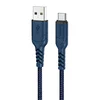 Кабель USB - Type-C Hoco X59 Victory PD (повр.уп)  100см 3A  (blue)