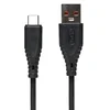 Кабель USB - Type-C SKYDOLPHIN S20T (повр.уп)  100см 2,4A  (black)