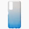 Чехол-накладка - SC097 Gradient для "Huawei P Smart 2021" (blue/silver)