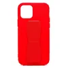 Чехол-накладка - PC058 для "Apple iPhone 12/iPhone 12 Pro" с подставкой и магнитом (red)