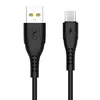 Кабель USB - micro USB SKYDOLPHIN S08V  100см 3,5A  (black)