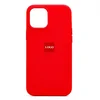 Чехол-накладка - SM003 SafeMag Soft Touch с анимацией для "Apple iPhone 12 Pro Max" (red)