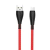 Кабель USB - micro USB Borofone BX38 Cool  100см 2,4A  (red)