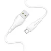 Кабель USB - micro USB Borofone BX18  200см 2,4A  (white)