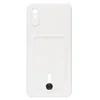 Чехол-накладка - SC304 с картхолдером для "Xiaomi Redmi 9A/Redmi 9i" (white) (208496)