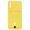Чехол-накладка - SC304 с картхолдером для "Samsung SM-A307 Galaxy A30s/SM-A505 Galaxy A50/SM-A507 Galaxy A50s" (yellow)