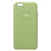 Чехол-накладка [ORG] Soft Touch для "Apple iPhone 6/iPhone 6S" (light green)