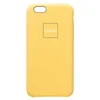 Чехол-накладка [ORG] Soft Touch для "Apple iPhone 6/iPhone 6S" (yellow)