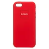 Чехол-накладка ORG Soft Touch для "Apple iPhone 5/iPhone 5S/iPhone SE" (red)