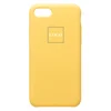 Чехол-накладка ORG Soft Touch для "Apple iPhone 7/iPhone 8/iPhone SE 2020" (yellow)