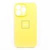 Чехол-накладка ORG Soft Touch с закрытой камерой для "Apple iPhone 13 Pro" (yellow) (yellow)
