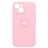 Чехол-накладка ORG Soft Touch с закрытой камерой для "Apple iPhone 13 mini" (light pink)