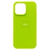 Чехол-накладка [ORG] Soft Touch для "Apple iPhone 14 Pro Max" (green) (212215)
