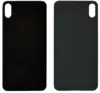 Крышка задняя для iPhone XS Max (с большим вырезом) черная