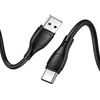 Кабель USB AM - Type-C HOCO X61 Silicone (1м /3A) черный