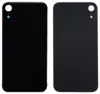 Крышка задняя для iPhone XR (с большим вырезом) черная