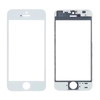 Стекло дисплея для iPhone 5S/ iPhone SE с OCA пленкой в рамке белое