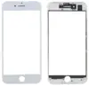 Стекло дисплея для iPhone 8/ iPhone SE 2020 с OCA пленкой в рамке белое