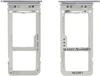 Лоток Sim для Samsung S8/ S8 Plus (G950F/G955F) серебряный