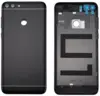 Крышка задняя для Huawei P Smart со стеклом камеры черная