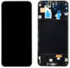 Дисплей с тачскрином для Samsung A30 (A305F) в рамке черный SVC-OR