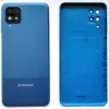 Крышка задняя для Samsung A12/ A12 Nacho (A125F/ A127F) со стеклом камеры синяя
