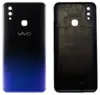 Крышка задняя для Vivo Y91 со стеклом камеры черная