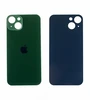 Крышка задняя для iPhone 13 (с большим вырезом) зеленая