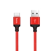 Кабель USB AM - Type-C HOCO X14 (1м /3A) красный