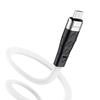 Кабель USB AM - Micro USB HOCO X53 Silicone (1м /2.4A) белый