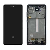 Дисплей с тачскрином для Samsung A52/ A52 5G/ A52s/ (A525F/A526F/A528F) в рамке черный OLED (big)