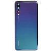 Крышка задняя для Huawei P20 Pro со стеклом камеры сине-фиолетовая