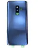 Крышка задняя для Samsung S9 Plus (G965F) со стеклом камеры синяя