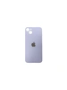 Крышка задняя для iPhone 14 Plus Премиум (с большим вырезом) фиолетовая