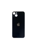 Крышка задняя для iPhone 14 Plus Премиум (с большим вырезом) черная