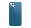 Крышка задняя для iPhone 14 Премиум (с большим вырезом) голубая