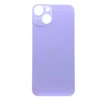 Крышка задняя для iPhone 14 Премиум (с большим вырезом) фиолетовая