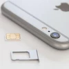 Сим лоток для Iphone 6s серебряный