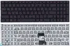 Клавиатура для ноутбука Asus N541, N501 шрифт красный, с подсветкой