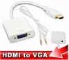 Переходник (преобразователь) HDMI->VGA (со звуком)