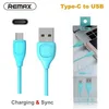 Кабель USB - Type-C Remax RC-050a Синий