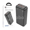 Внешний Аккумулятор (Power Bank) BC 30PB101 30000 mAh (22.5W, QC3.0, PD, 2USB, MicroUSB, Type-C, LED индикатор) Черный